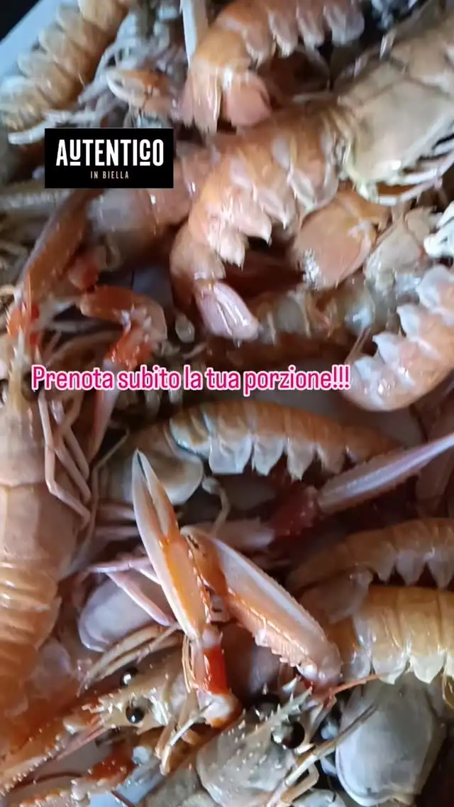 Cucina di mare Orizzonte Blu: Scampi per il weekend