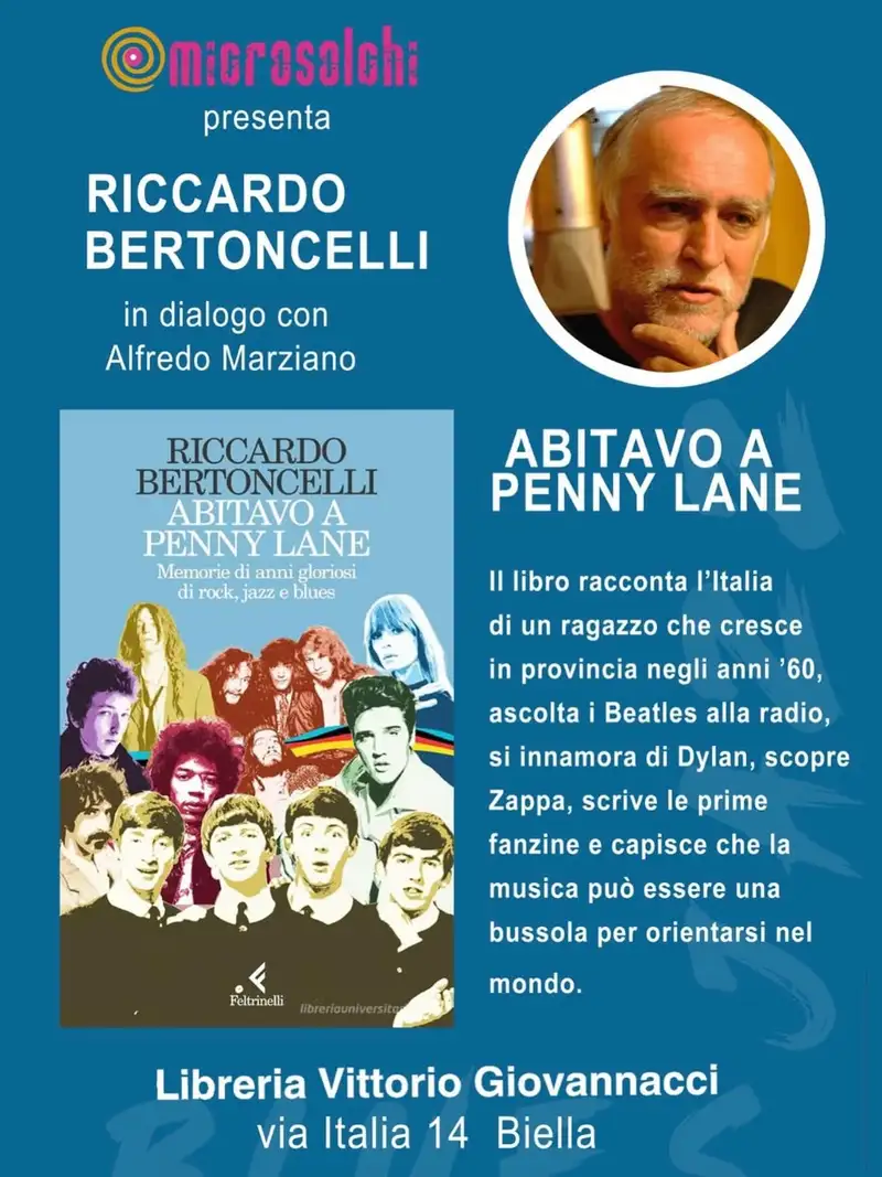 Incontro con Riccardo Bertoncelli: Abitavo a Penny Lane