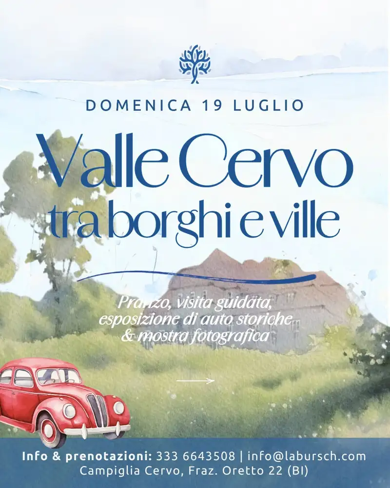 Valle Cervo tra borghi e ville