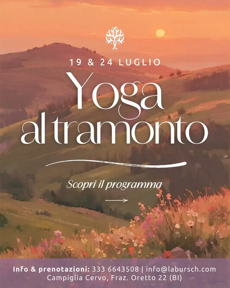 Yoga al tramonto