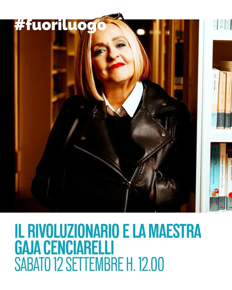 Presentazione libro: Il Rivoluzionario e la Maestra con Gaja Cenciarelli