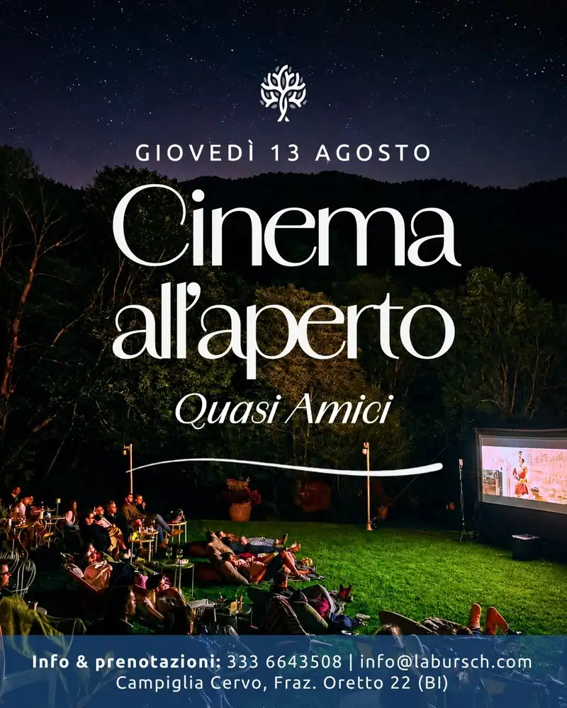 Cinema all'aperto: Quasi amici